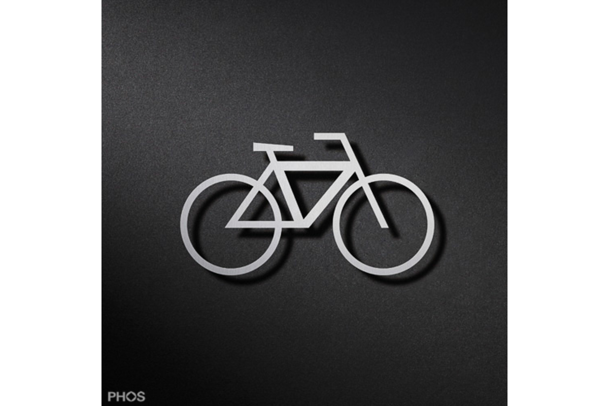 Pittogramma punto passo bicicletta PHOS