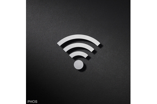 Pictogramme symbole WLAN / Wi-Fi PHOS