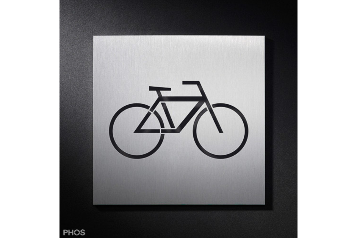 Plaques de symboles de stationnement pour bycyclette PHOS