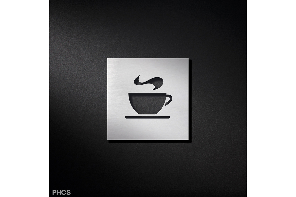 Plaques de symboles Café PHOS