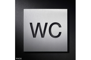 Piktogrammschild ''WC'', PHOS