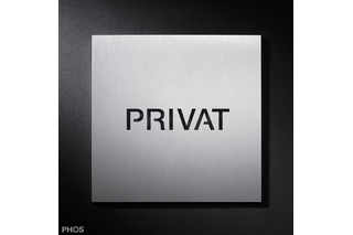 Piktogrammschild ''PRIVAT'', PHOS