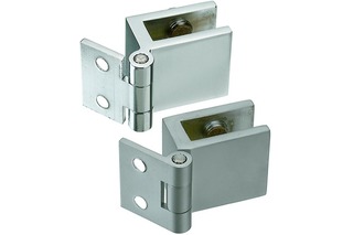 Cerniera per ante in vetro