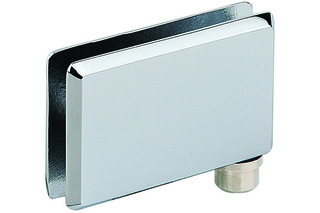 Charnières pour portes en verre