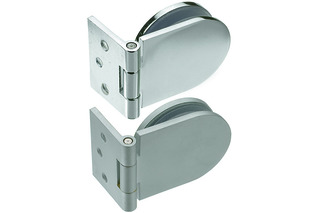 Cerniera per ante in vetro