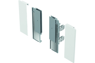 Verbinder für gestaltbare Innenfront HETTICH AvanTech YOU, Systemhöhe 187