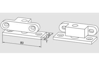 Bodenlager zu DORMA GLAS PT 10 Bodenlager zu DORMA GLAS PT 10