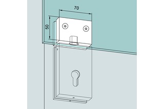 Gegenkasten für Ganzglasanlagen DORMA GLAS Universal Gegenkasten für Ganzglasanlagen DORMA GLAS Universal
