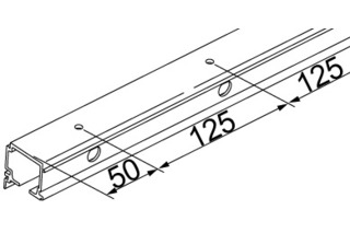 Combi-Laufschienen HAWA Combi-Laufschienen HAWA