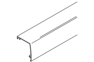 Mascherina di design bombata per rotaia combi