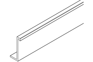 Deckenanschlussprofil HAWA Deckenanschlussprofil HAWA