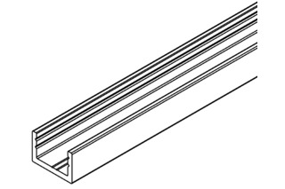 Boden-/Wandprofil zu Festverglasung HAWA Boden-/Wandprofil zu Festverglasung HAWA