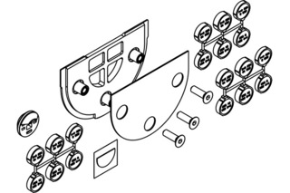 Schliesswinkel-Aufnahnme HAWA Toplock Schliesswinkel-Aufnahnme HAWA Toplock