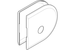 Abdeckkappen für Schloss HAWA-Toplock