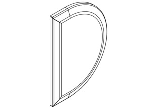 Abdeckkappen zu Schliesswinkel-Aufnahme HAWA-Toplock rund Abdeckkappen zu Schliesswinkel-Aufnahme HAWA-Toplock rund