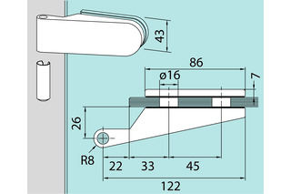 Glastürband DORMA GLAS Studio Rondo Glastürband DORMA GLAS Studio Rondo