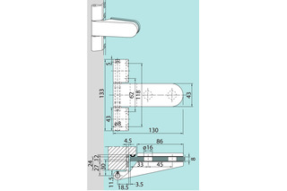 Glastürband DORMA GLAS Studio Rondo Glastürband DORMA GLAS Studio Rondo