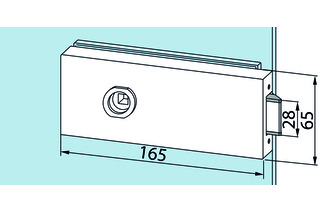 Glastürschloss DORMA GLAS Studio Classic Glastürschloss DORMA GLAS Studio Classic
