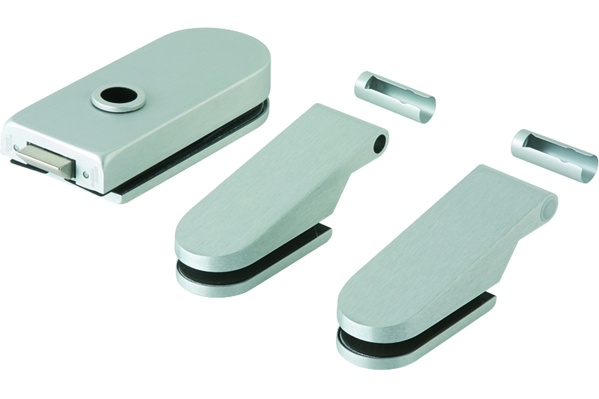 Glastürschloss-Garnitur DORMA GLAS Studio Rondo | opo.ch