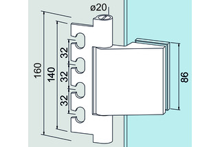 Glastürband DORMA GLAS Office Classic Glastürband DORMA GLAS Office Classic