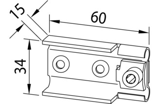 Zargentaschen DORMA GLAS Zargentaschen DORMA GLAS