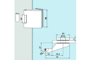 Glastürband DORMA GLAS Office Classic Glastürband DORMA GLAS Office Classic