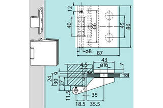 Glastürband DORMA GLAS Office Classic Glastürband DORMA GLAS Office Classic