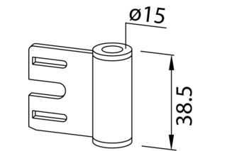 Rahmenteile DORMA GLAS Office für Stahlzargen Rahmenteile DORMA GLAS Office für Stahlzargen