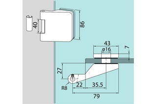 Glastürband DORMA GLAS Office Junior Glastürband DORMA GLAS Office Junior
