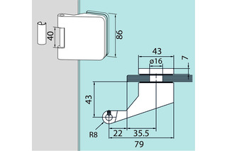 Glastürband DORMA GLAS Office Junior Glastürband DORMA GLAS Office Junior