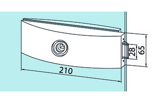 Glastürschloss DORMA GLAS Studio ARCOS Glastürschloss DORMA GLAS Studio ARCOS