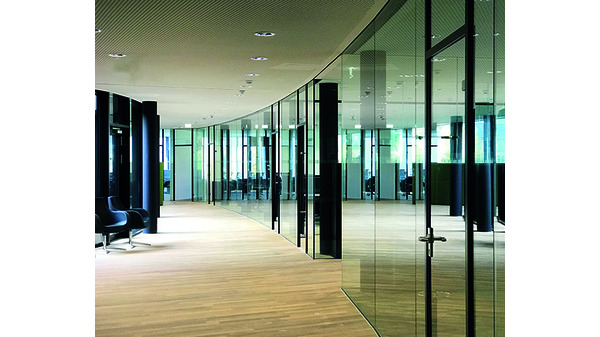 Sistema di pareti divisorie LÄNGLE AL-Office XL su misura