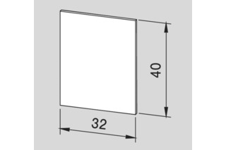Endkappen DORMA GLAS Endkappen DORMA GLAS