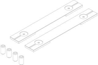 Zubehör-Set für VSG DORMA GLAS MUTO Comfort Zubehör-Set für VSG DORMA GLAS MUTO Comfort