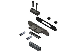 Montageset ASTEC il. 10 für Holz- und Glastüren Montageset ASTEC il. 10 für Holz- und Glastüren