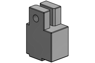 Bloc de fixation LÄNGLE AL-OFFICE-BL
