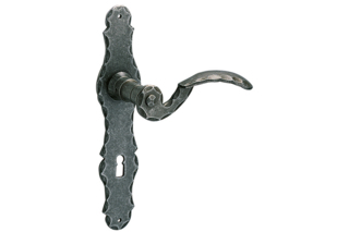 Garniture de poignée de porte HAGER Zillertal 116/117 RZ78 OPO 5 GT