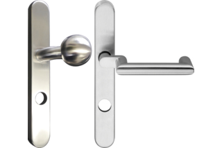 Garniture de ferrure de protection de poignee de porte de changement MEGA 05-35484-749-237-2-94