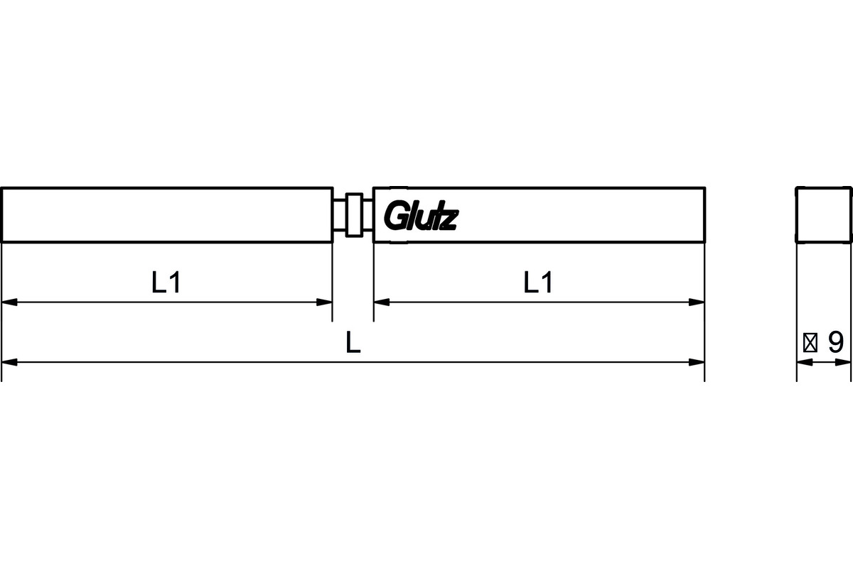 Perni di raccordo per guarnizioni di maniglie antipanico GLUTZ 5920