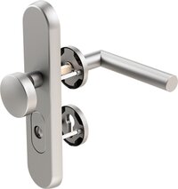 Schutztürdrücker-Garnitur GRIFFWERK Titano_882/Lucia Professional