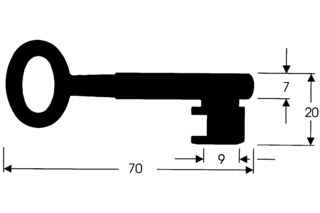 Zifferschlüssel GLUTZ Zifferschlüssel GLUTZ