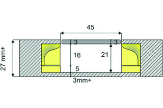 Feder-Muschelgriffe NO-HA NS Feder-Muschelgriffe NO-HA NS