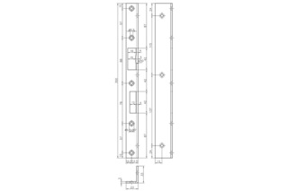 Winkelschliessblech MSL B-1308 Winkelschliessblech MSL B-1308