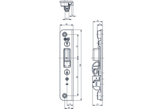 Schliessplatte G-U SECURY-Automatic Schliessplatte G-U SECURY-Automatic