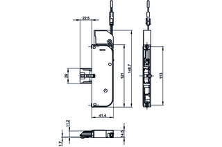 Secury-Zusatzverriegelung mit Abfrage G-U K-21001 Secury-Zusatzverriegelung mit Abfrage G-U K-21001