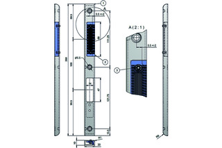 Einfrässchliessblech-Set MSL ProfiFlex BV-24421 Einfrässchliessblech-Set MSL ProfiFlex BV-24421
