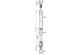 Treibriegelstangen BKS 9036 Treibriegelstangen BKS 9036