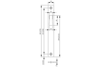 Flachschliessblech BKS B-9000 Flachschliessblech BKS B-9000