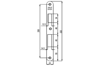 Flachschliessblech EFF-EFF Z09XSBL-05 Flachschliessblech EFF-EFF Z09XSBL-05