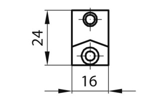 Befestigungs-Laschenset MSL ZBV-19421 Befestigungs-Laschenset MSL ZBV-19421